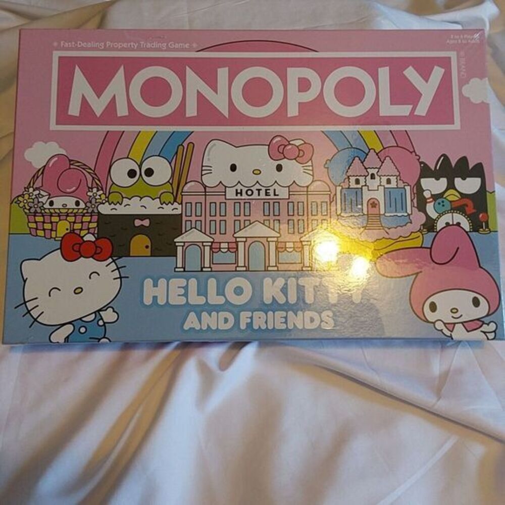 SEALED NEW in Box Authentic Monopoly: Hello Kitty and Friends Board Game‎